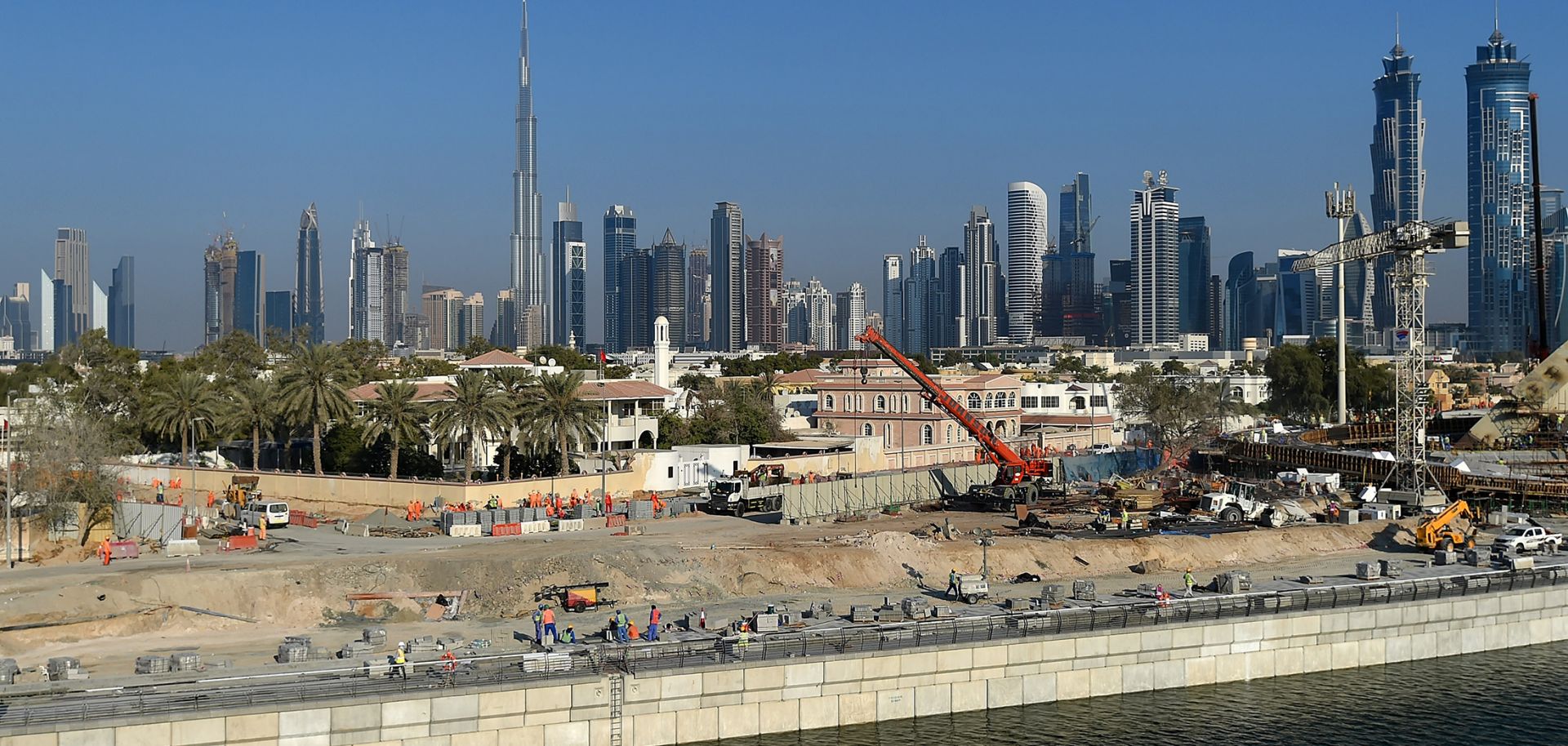 Dubai is a center of development and employment in the United Arab Emirates