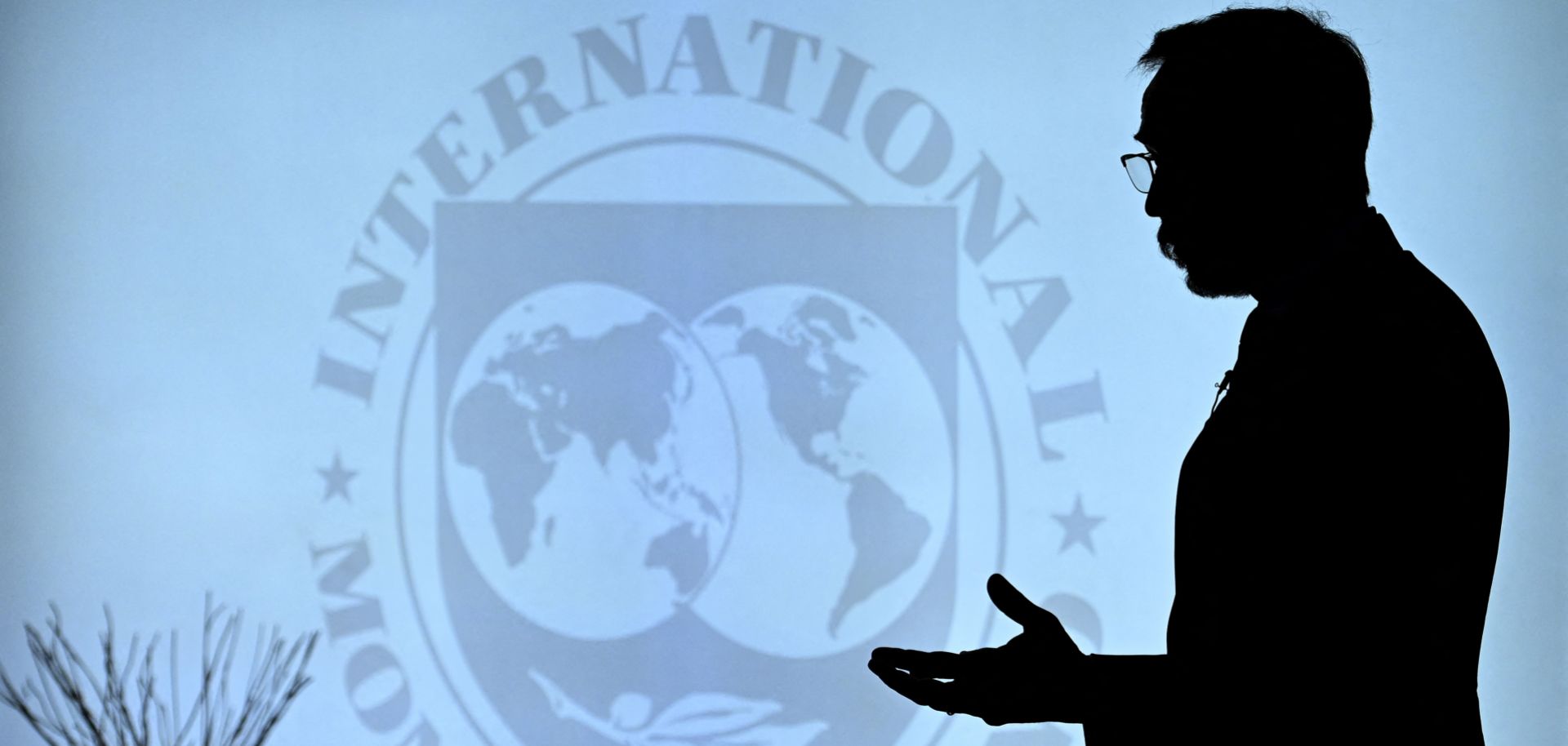 International Monetary Fund (IMF) Chief Economist Pierre Olivier Gourinchas speaks during a media interview at the IMF headquarters in Washington D.C. on July 26, 2022, after the institution downgraded its outlook for the global economy this year and next. 