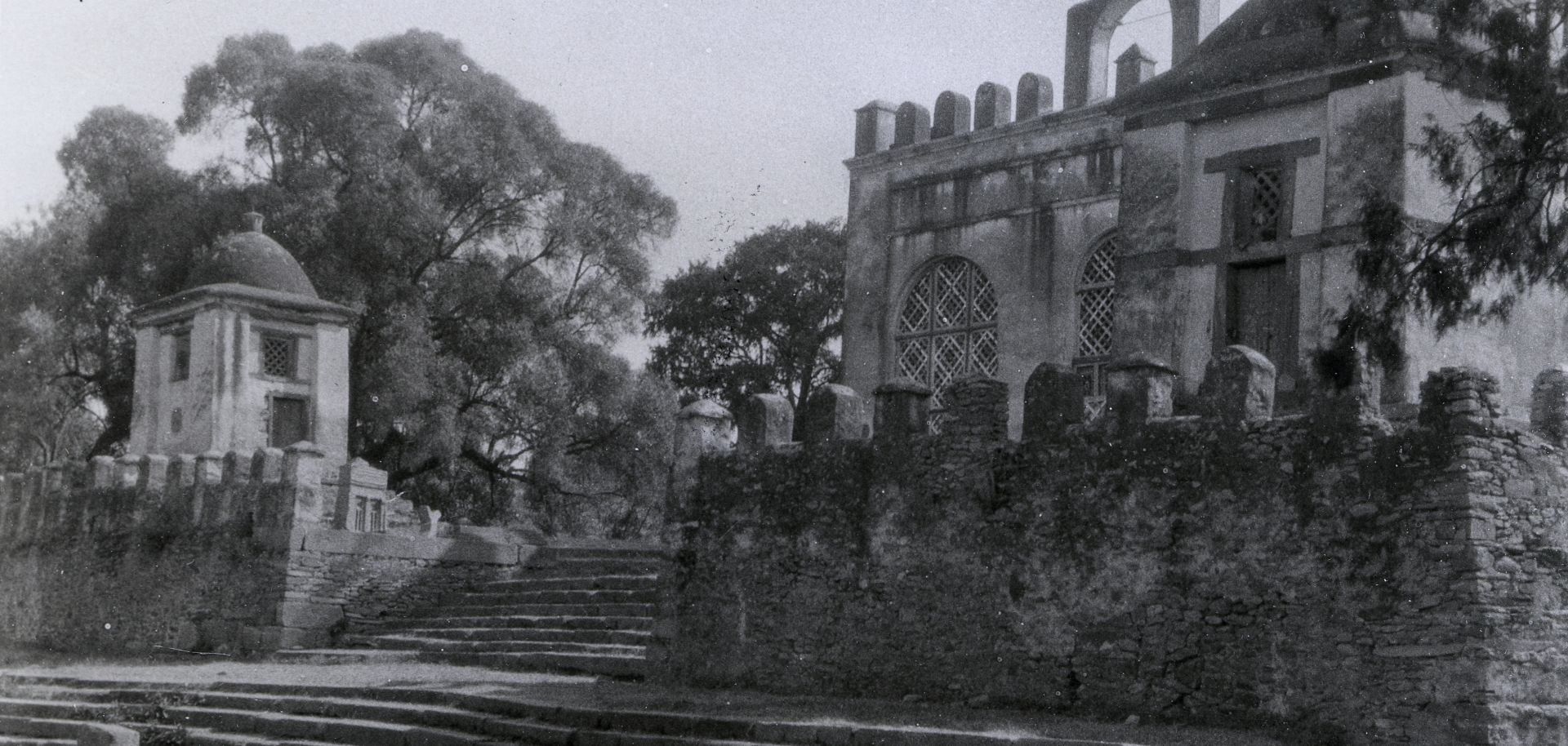 Church of Our Lady Mary of Zion, Axum, Ethiopia, photograph by Ugo Monneret de Villard, 1937.