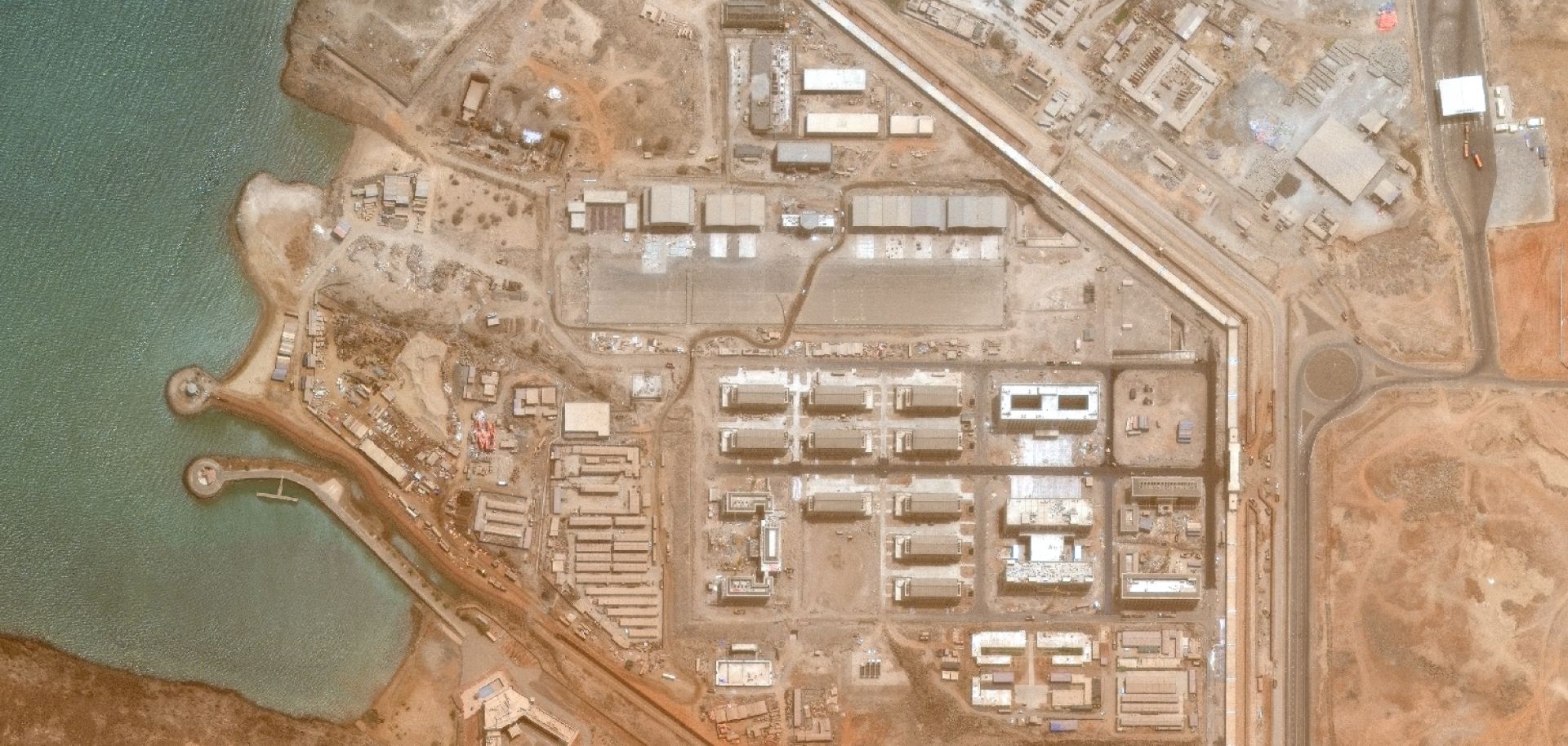 Chinese Naval Base in Djibouti