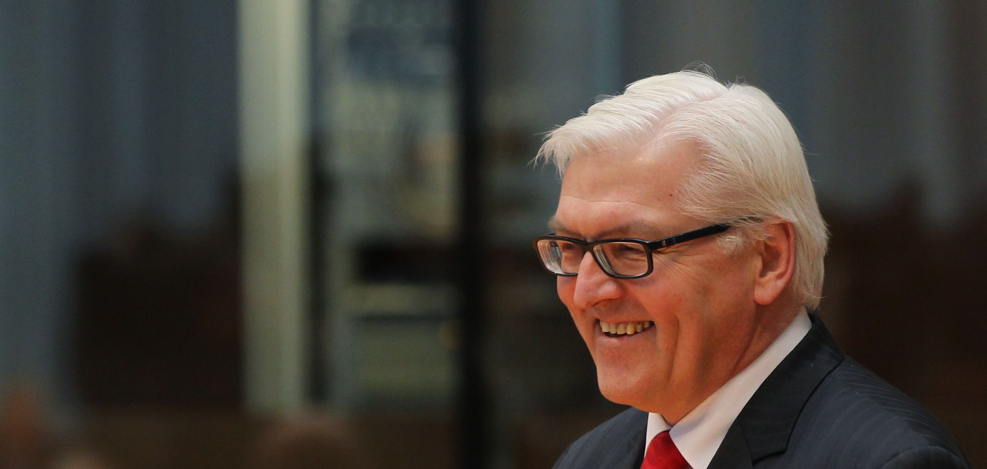 German Foreign Minister Frank-Walter Steinmeier arrives to testify at the Bundestag commission hearing.