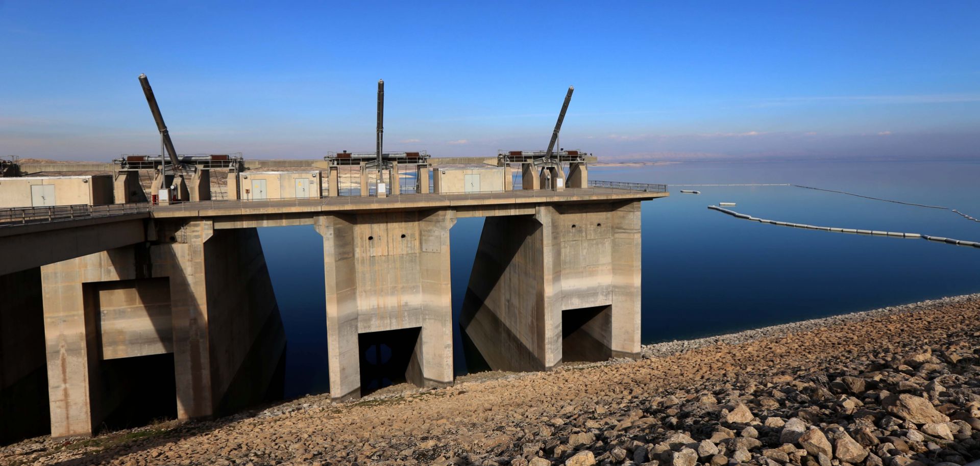 The Mosul Dam, Iraq's largest, provides water and electricity to millions of Iraqis.