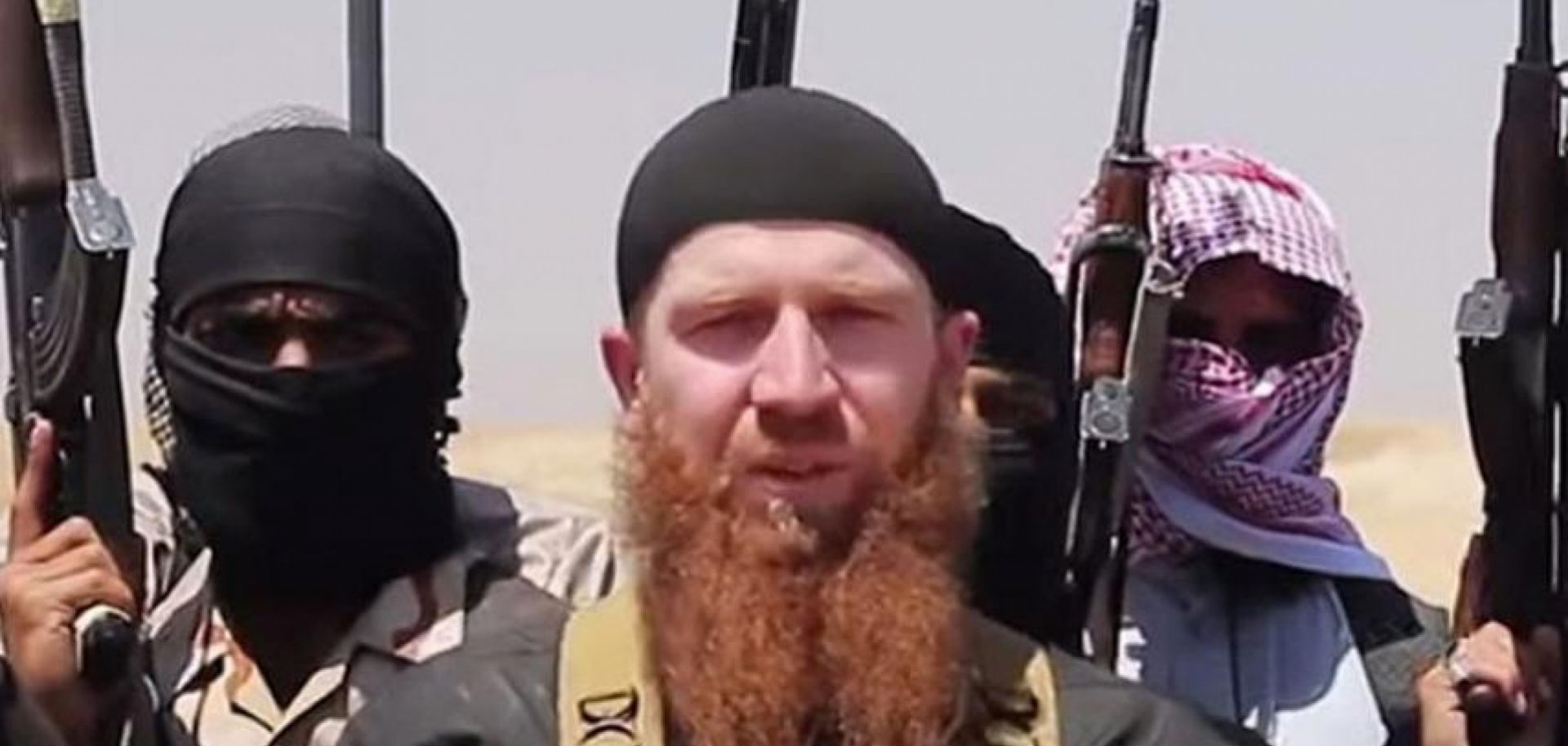 Omar al-Shishani, often dubbed the Islamic State's "minister of war." 