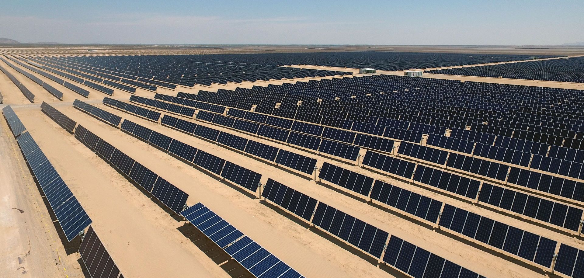 The Villanueva plant in Mexico is the size of 40 football fields, making it the largest solar plant in the Americas.