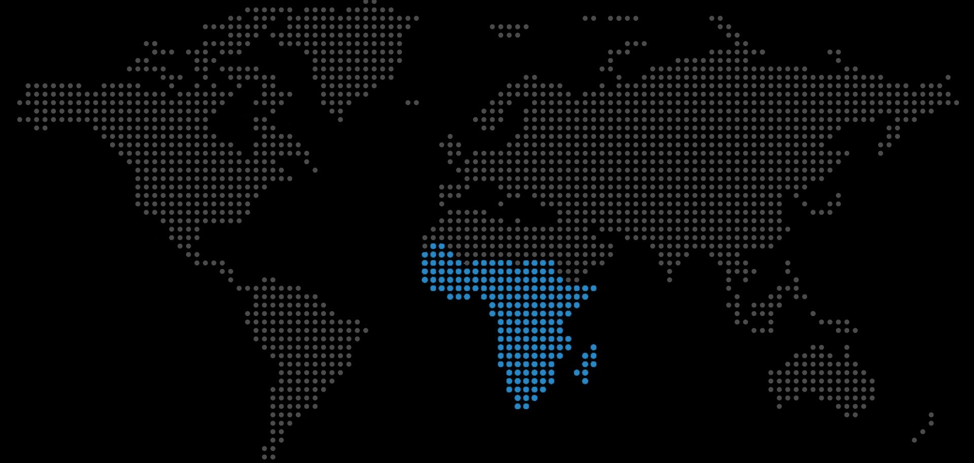 A map shows sub-Saharan Africa