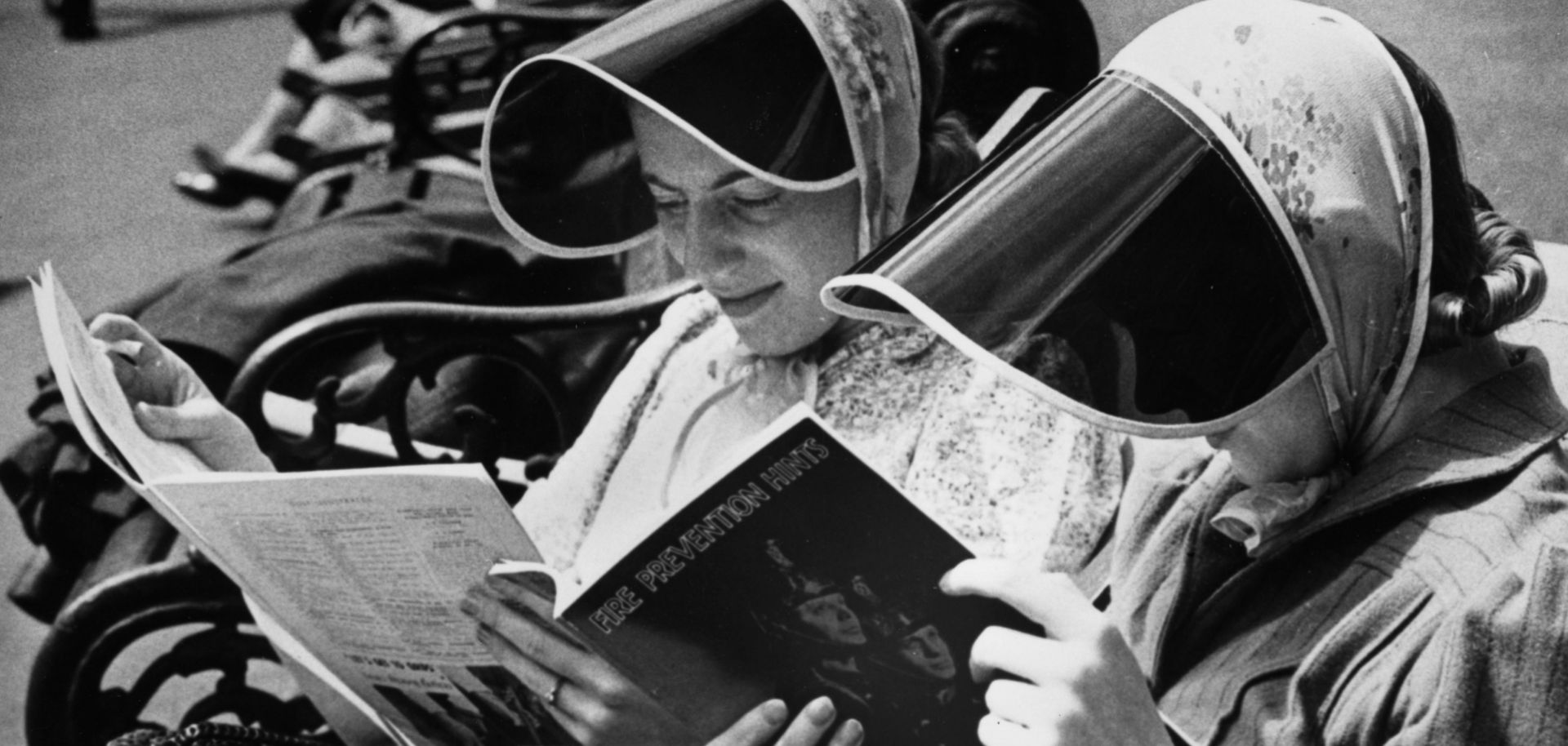 A summer's day spent reading is a day well-spent, as these women in London's Embankment Gardens on July 14, 1939, could have attested.