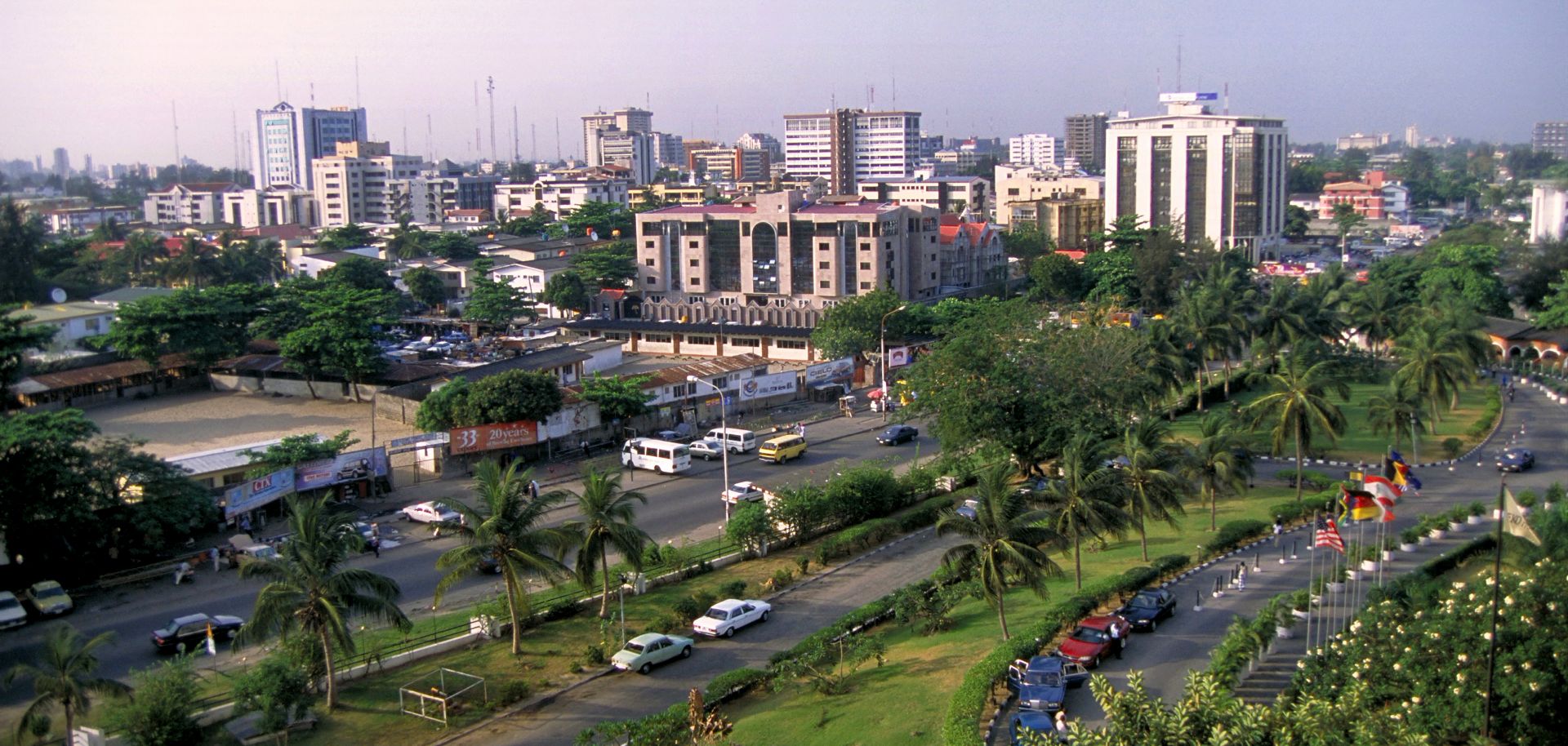 A view of Lagos, Nigeria.